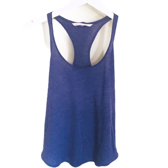 VICTORIAS SECRET Tank/Top With Racerback Detail Purple Size Small - Picture 3 of 8